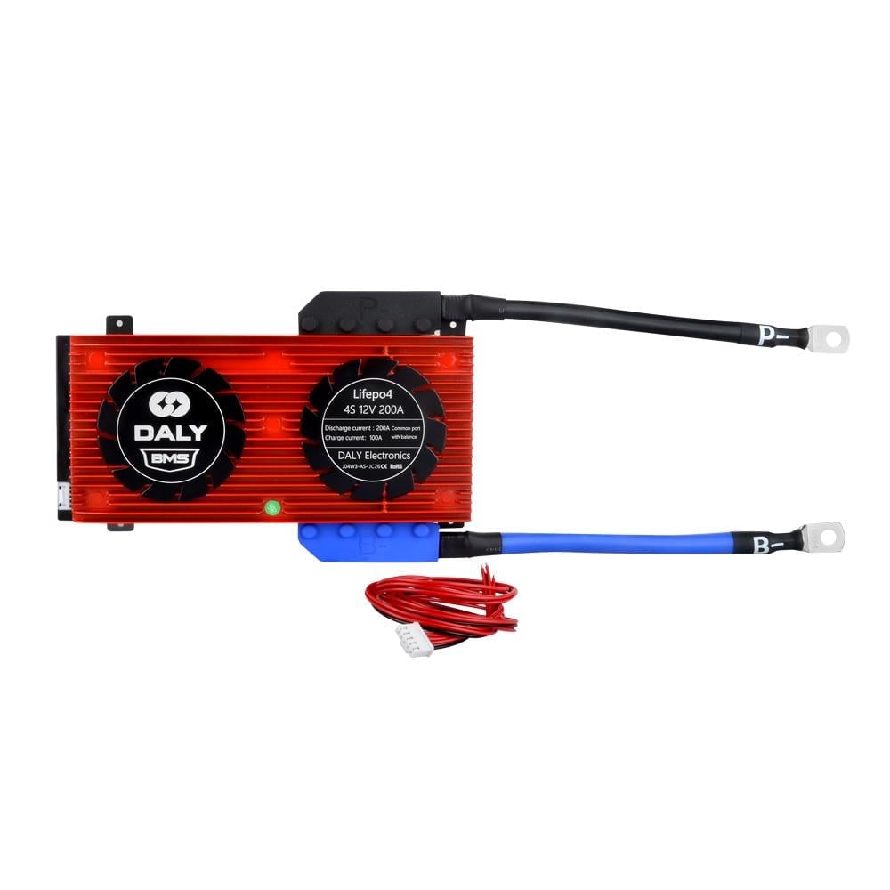Daly - 4S - 12.8V 200A - LiFePO4 BMS - Balans - Common Port