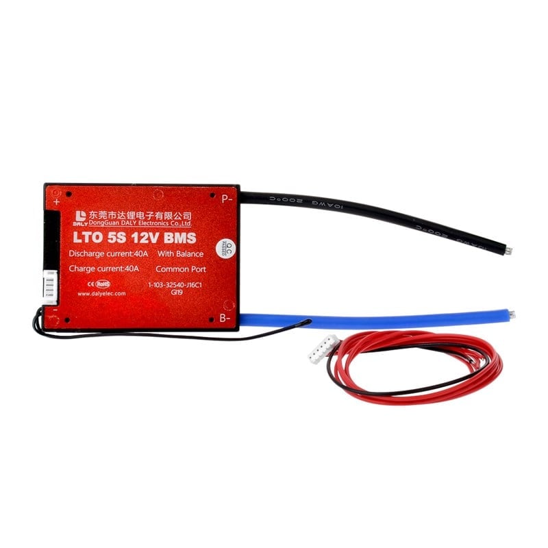 Daly DL-J16C-T05S40 - 5S - 12.0V 40A - LTO BMS Devre - Balans