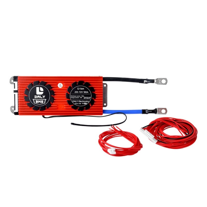 Daly DL-J25A-L20S100 - 20S - 74.0V 100A - Li-ion BMS Devre - Balans