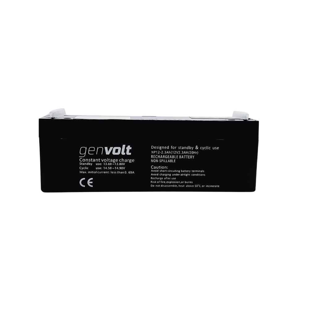 Genvolt NP12-2.3 12V 2.3Ah Bakımsız Kuru Akü