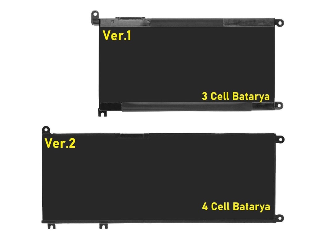 Dell Latitude 3500 Notebook Bataryası - Pili / FreeCell - Ver.2 - 4 Cell