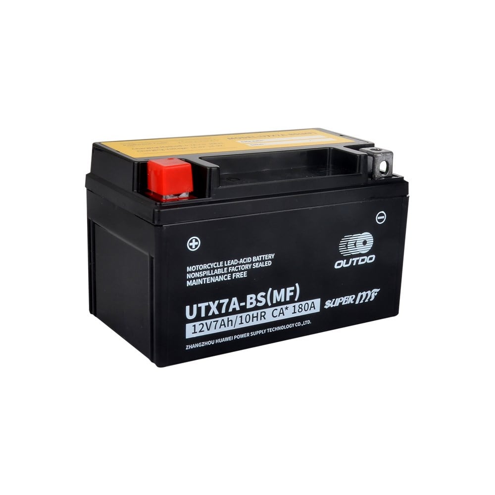 Outdo UTX7A-BS 12V 7 Ah Motosiklet Aküsü