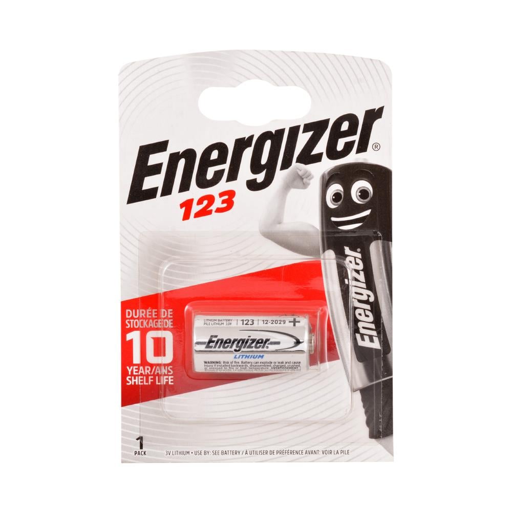 Energizer CR123A Lithium Kamera Bataryası
