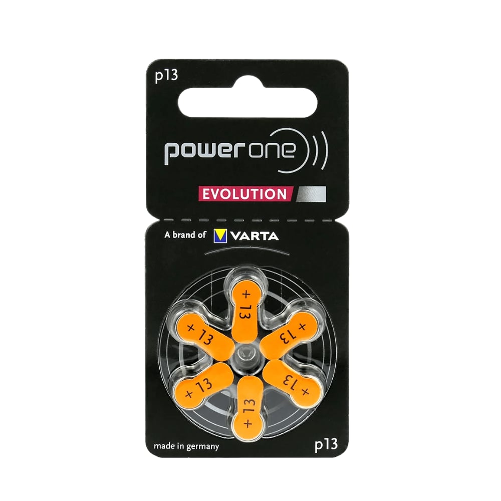 PowerOne Evolution 13 Kulaklık Pili 6lı Blister