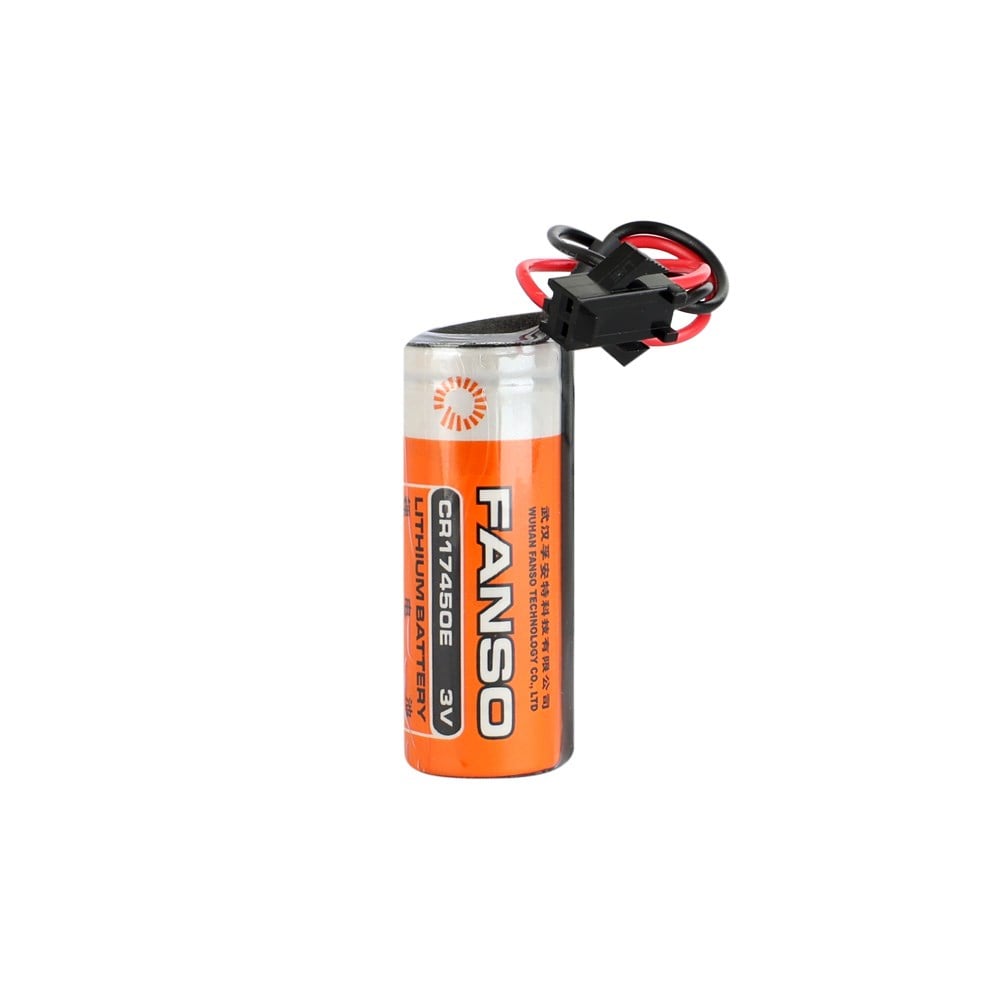 Fanso - 1S1P - 3.0V CR17450SL Li-MnO2 Lithium Pil - Soketli - SM-2P