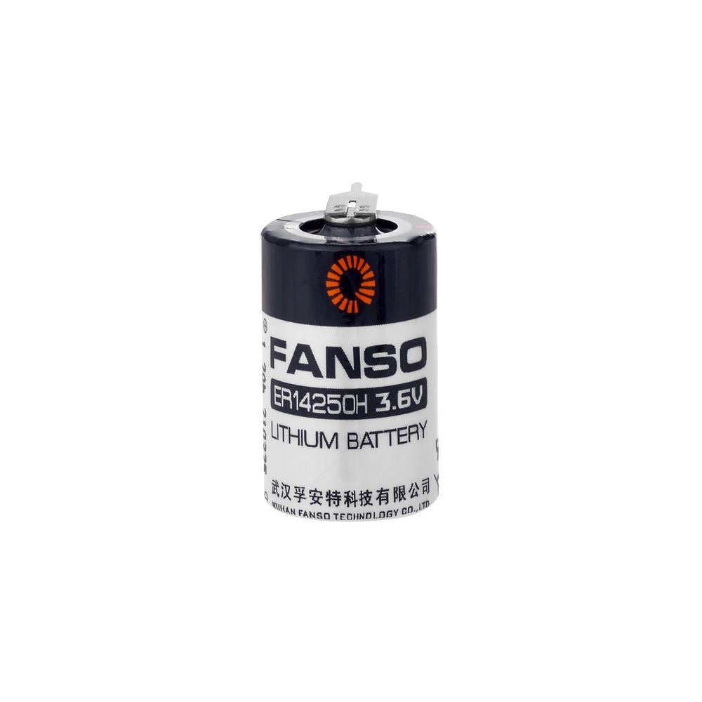 Fanso ER14250 - 1/2AA-2PT - 3.6V Li-SOCI2  Lithium Pil