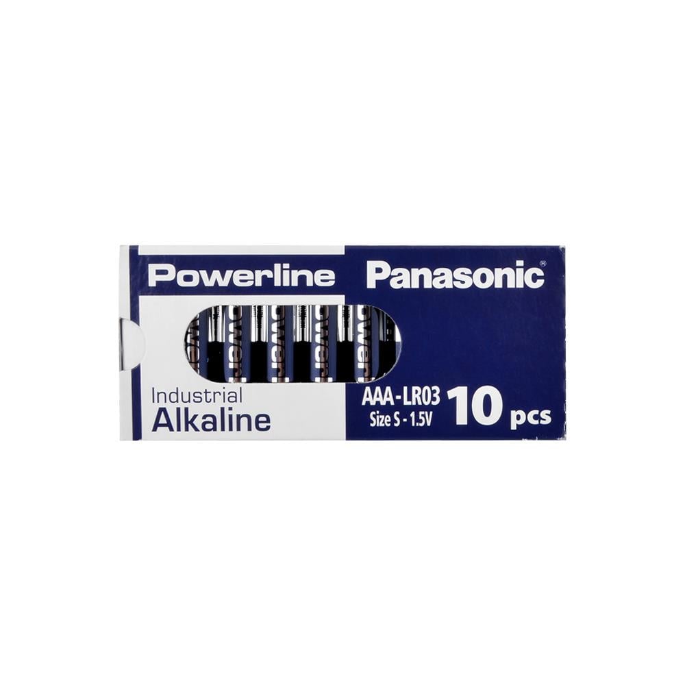 Panasonic - Powerline - LR03AD/10BB - 1.5 V - AAA - Alkaline Pil  - 10lu Kutu
