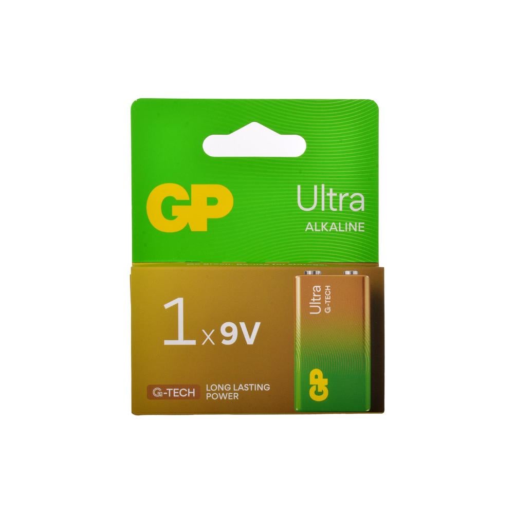 GP 1604AU 9V Ultra Alkalin Pil 1li