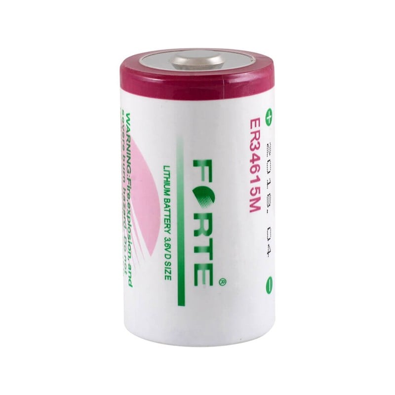 Forte 3.6V ER34615M D Size Lithium Pil