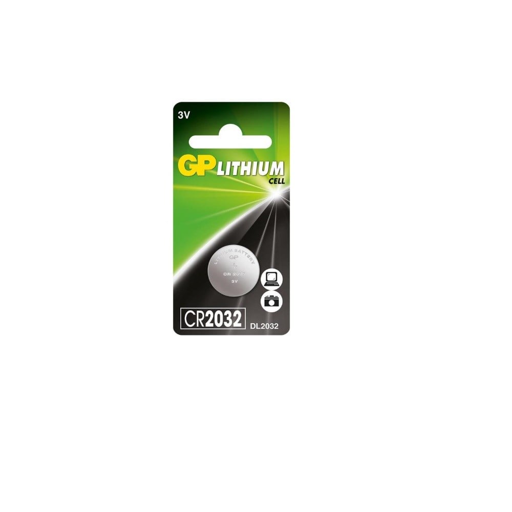 GP CR2032 - 3V Lithium - Lityum Düğme Pil - Tekli Blister