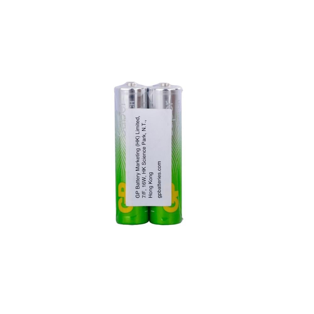 GP Super Alkaline - LR03 - AAA Size - İnce Kalem Boy Alkaline Pil - 2li Shrink