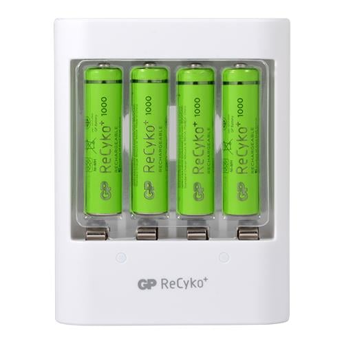 GP U411 4x1000 ReCyko AAA USB Pil Şarj Cihazı
