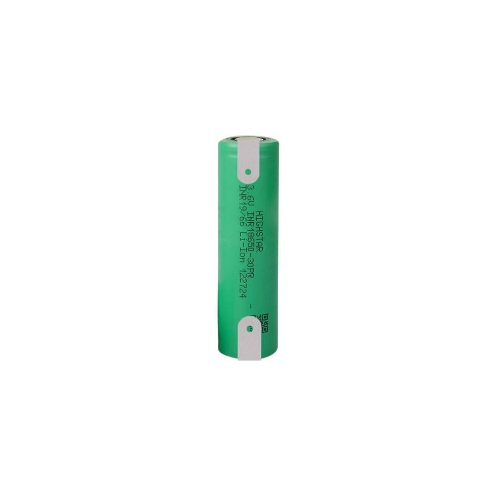 Highstar - ISR18650-3000PR - 3.7V 3000 Mah Li-ion Şarjlı Pil - 30A (+ - Pinli)