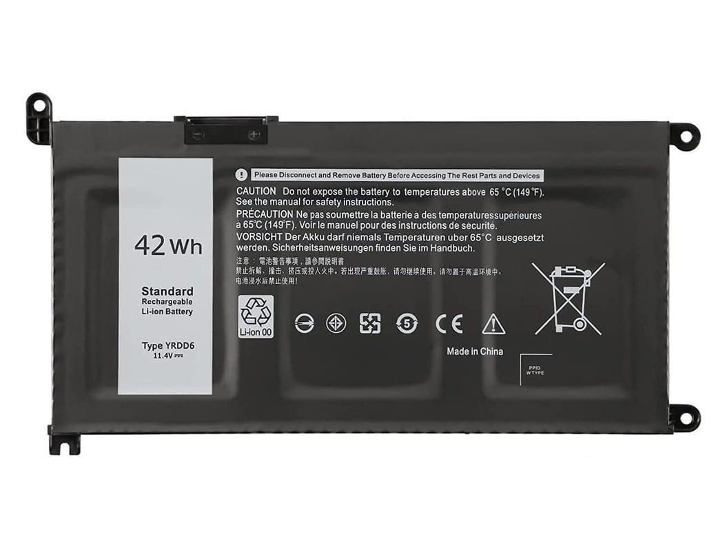 HYPERLIFE Dell Inspiron 5585, 5590, YRDD6 Notebook Bataryası