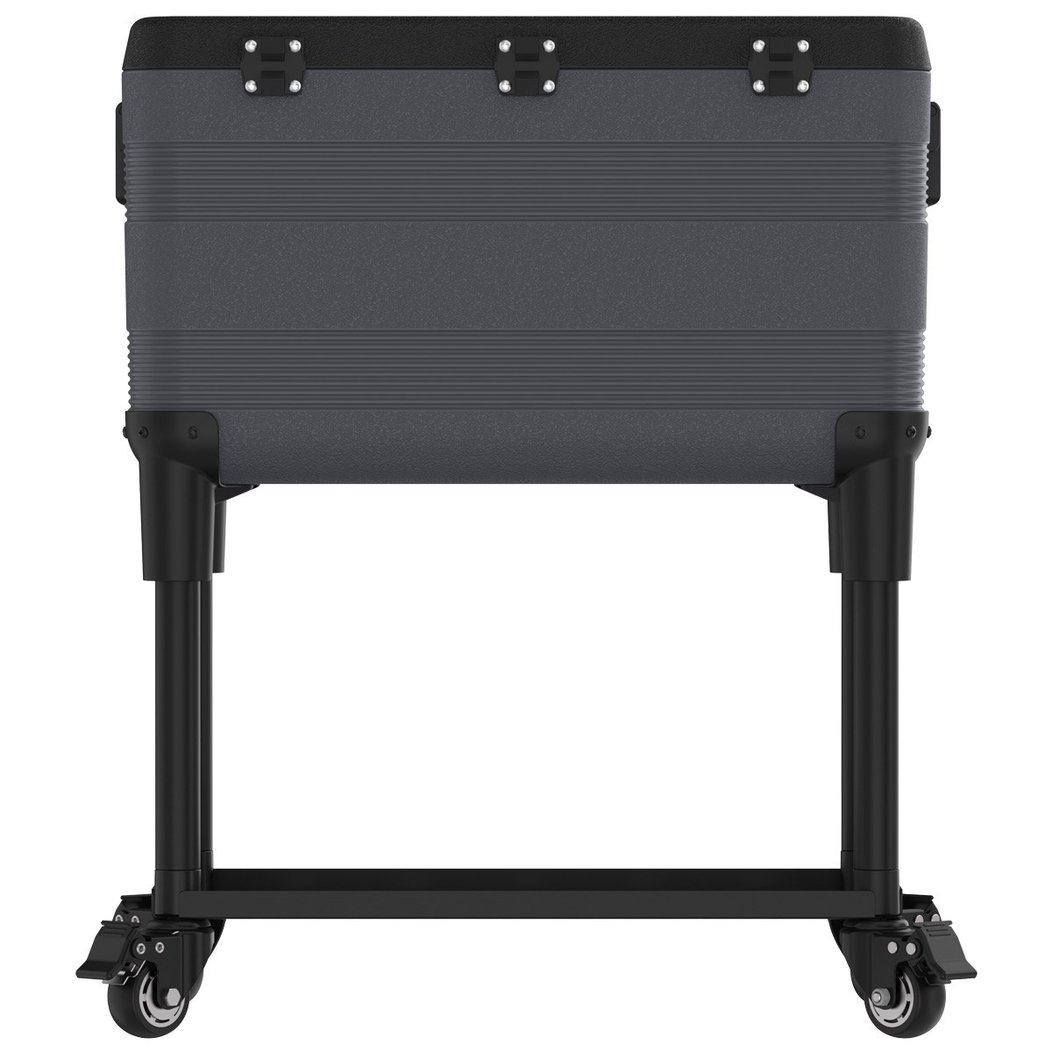 IcePeak Patio 70 Tekerlekli Raflı Buzluk 65.8 Litre