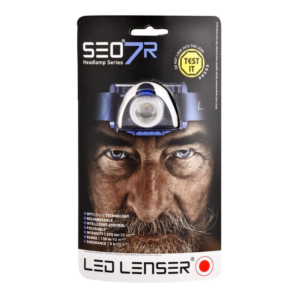 Ledlenser SEO7R 6107-R Mavi Kafa Feneri