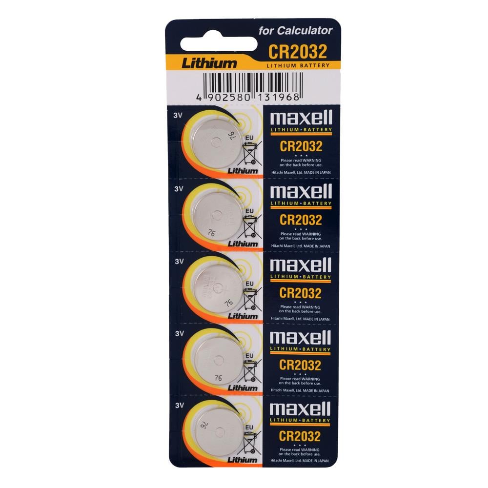 Maxell CR2032 Lithium Hafıza Pili 5'Li