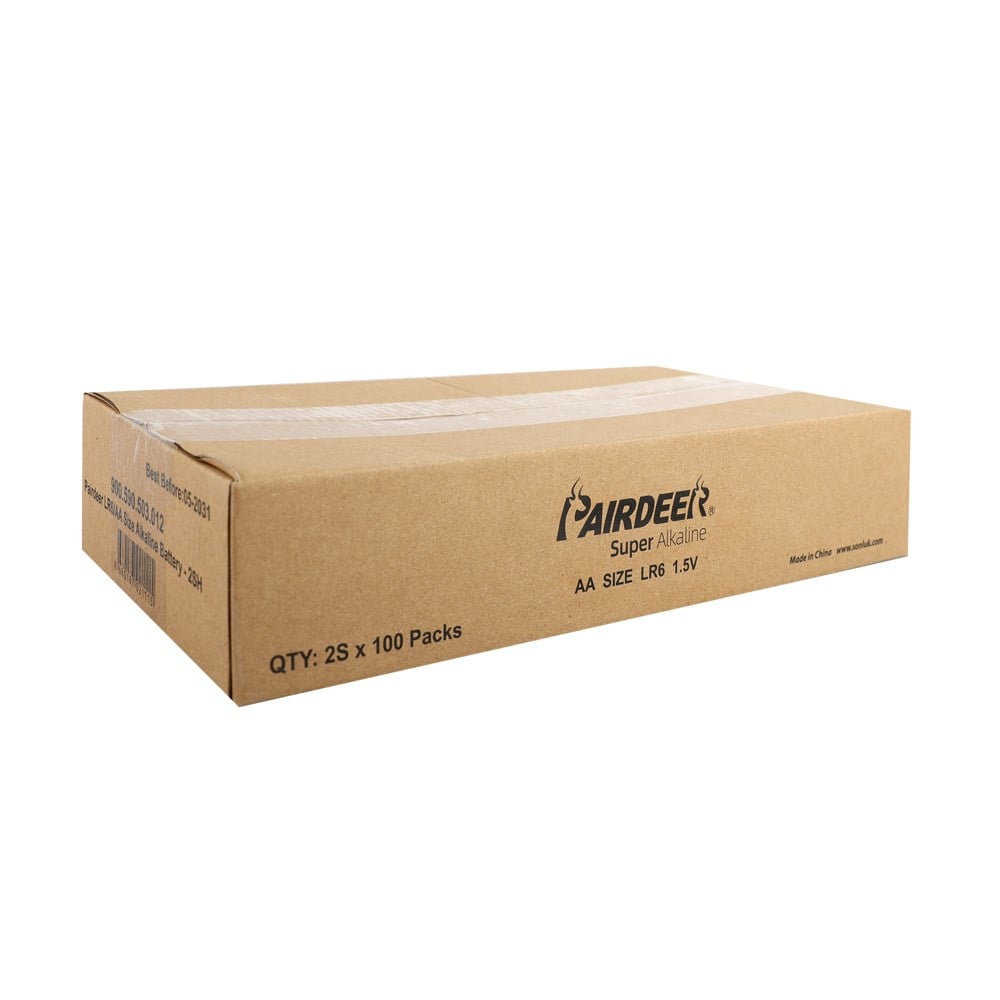Pairdeer LR06/AA Size Alkaline Pil - 2li Shrink