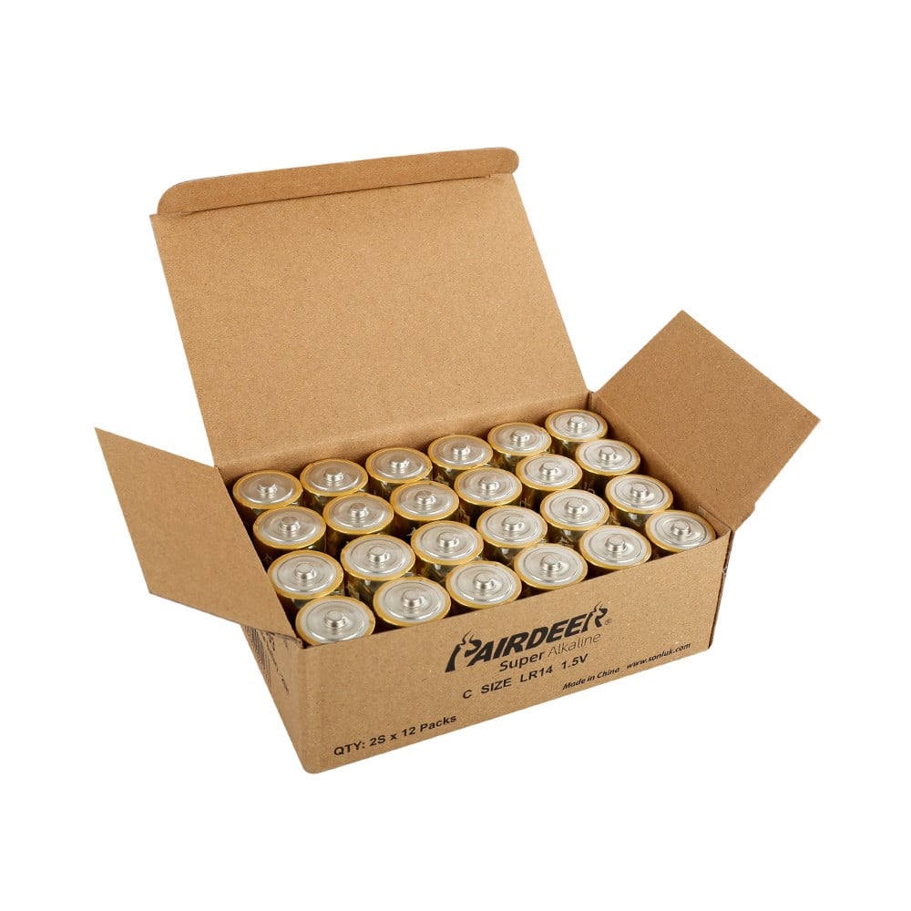 Pairdeer LR14/C Size Alkaline Pil - 2li Shrink