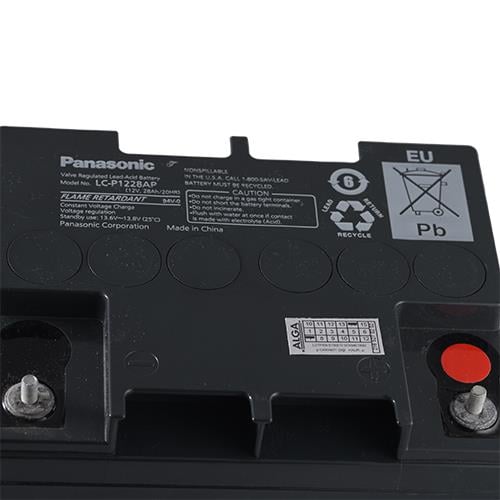 Panasonic LC-P1228 - 12V 28Ah - Bakımsız Kuru Akü