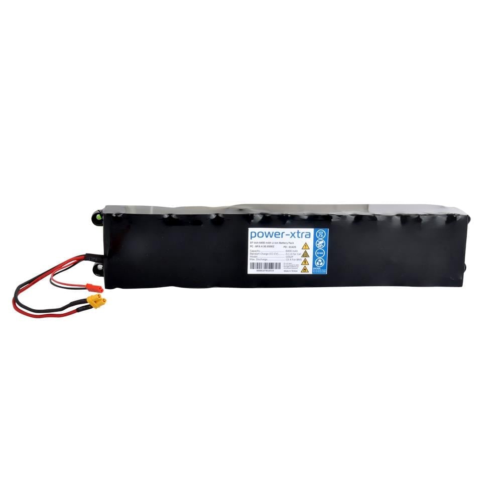 Power-Xtra - Nitro E-9 37 Volt 6400 mAh Li-ion Yüksek Kapasiteli Batarya Paketi