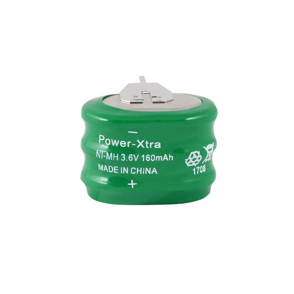 Power-Xtra 3.6V 160 Mah 3 Pin Ni-Mh Buton Pil(i)