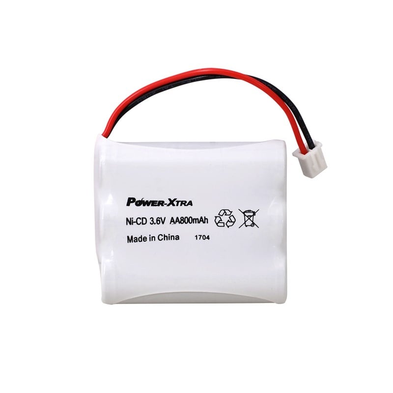 Power-Xtra 3.6V Ni-Cd AA 800 Mah Şarjlı Pil BRK2 (Soketli)