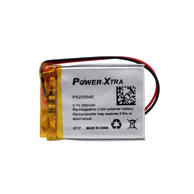 Power-Xtra PX 233545 3.7V 280mAh Lityum Polimer Pil - Batarya