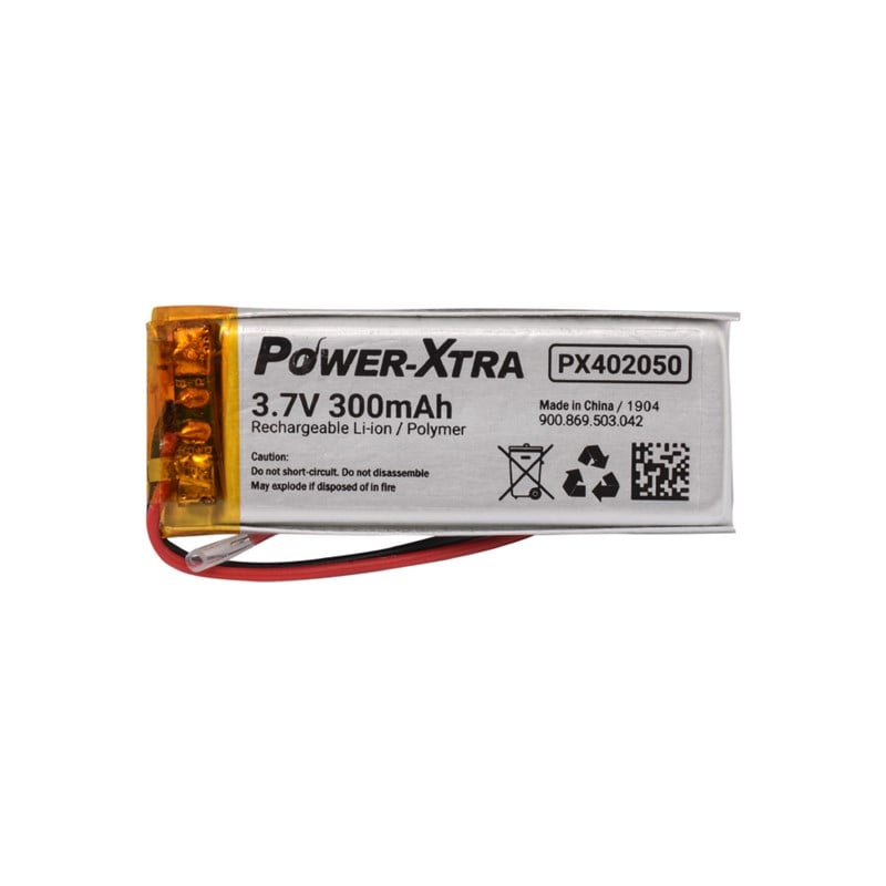 Power-Xtra PX 402050 3.7V 300mAh Lityum Polimer Pil - Batarya