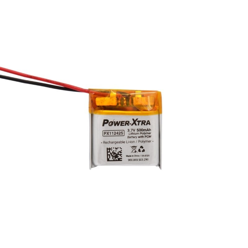 Power-Xtra PX112425 - 3.7V 500 mAh Li-Polymer Pil - Devreli