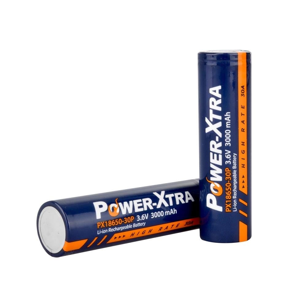 Power-Xtra PX18650-30P - 3.7V 3000 Mah Li-ion Şarjlı Pil - 5C - 15A
