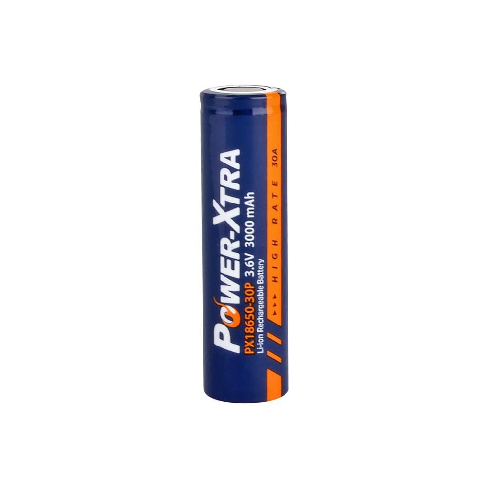 Power-Xtra PX18650-30P - 3.7V 3000 Mah Li-ion Şarjlı Pil - 5C - 15A