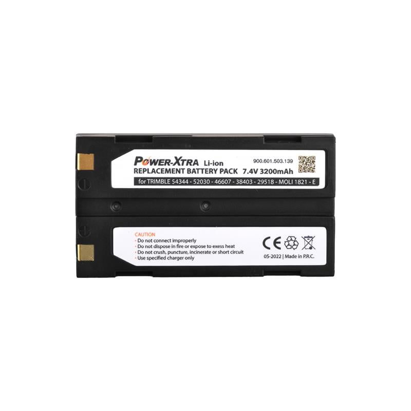 Power-Xtra-Trimble - 54344,52030,46607-7.4v 3200 mAh Lithium-ion Batarya