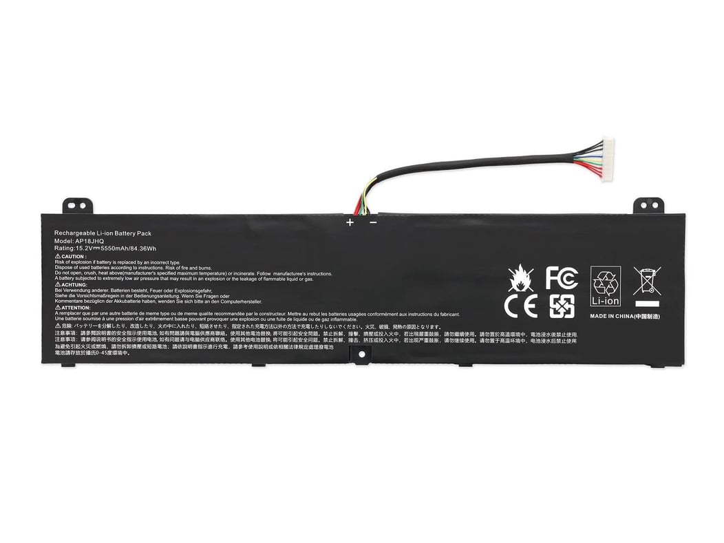 RETRO Acer Predator PT515-52, AP18JHQ Notebook Bataryası