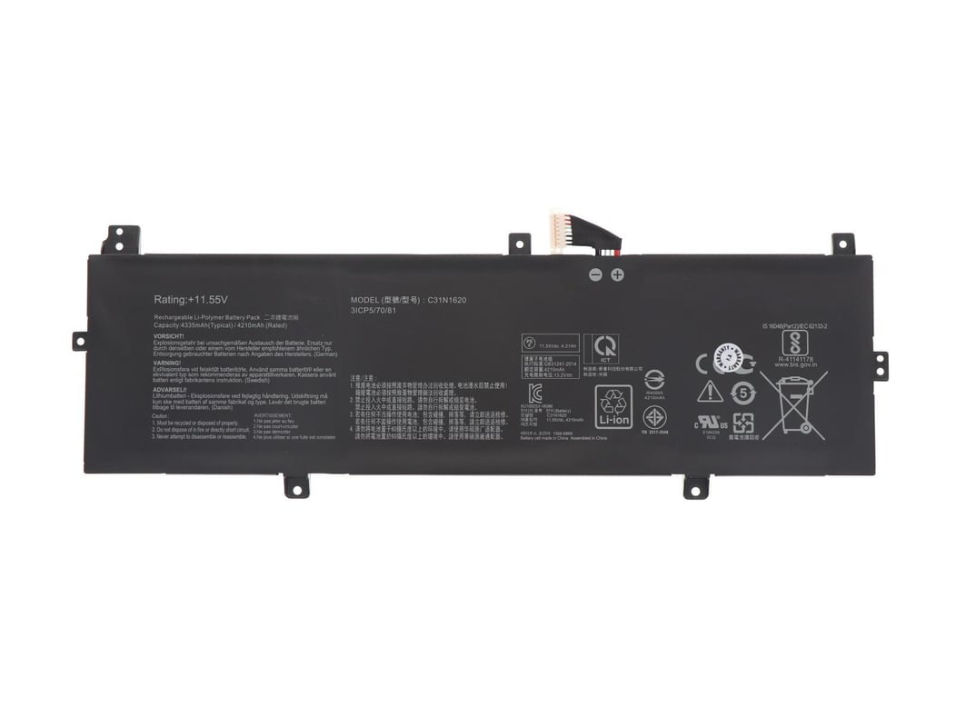 RETRO Asus P5240F, C31N1620 (Ver.2) Notebook Bataryası