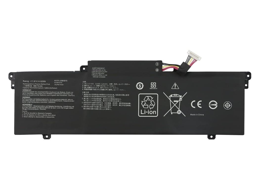 RETRO Asus UX435E, C31N1914 Notebook Bataryası