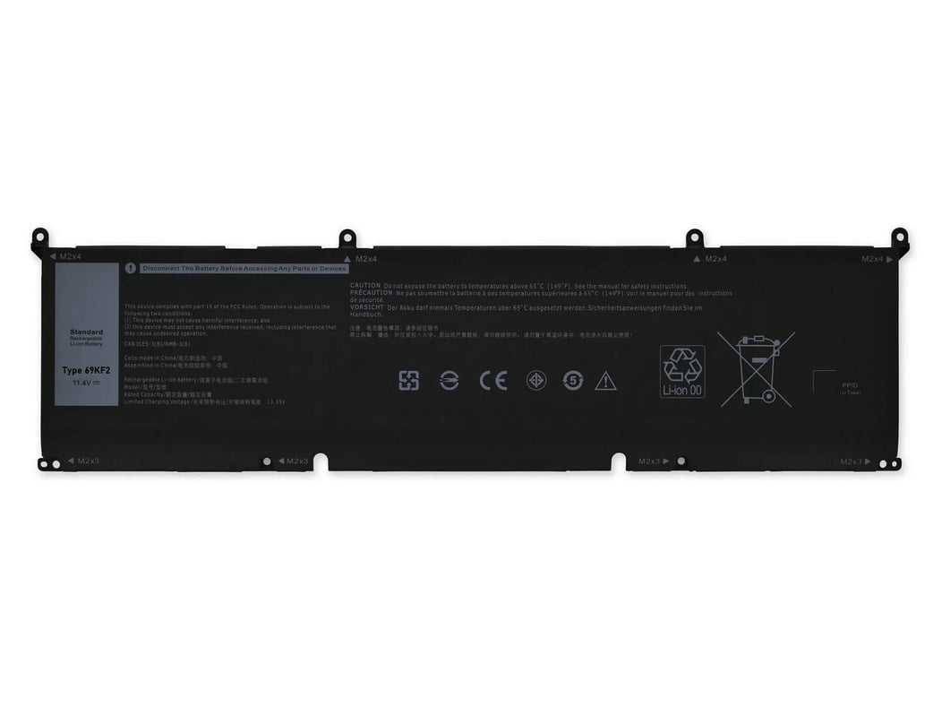 RETRO Dell 69KF2 Notebook Bataryası - 6 Cell