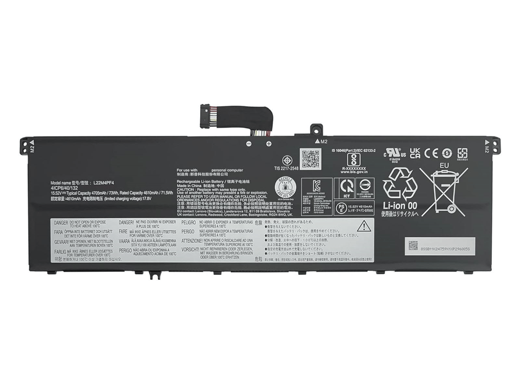 RETRO Lenovo L22M4PF4 Notebook Bataryası