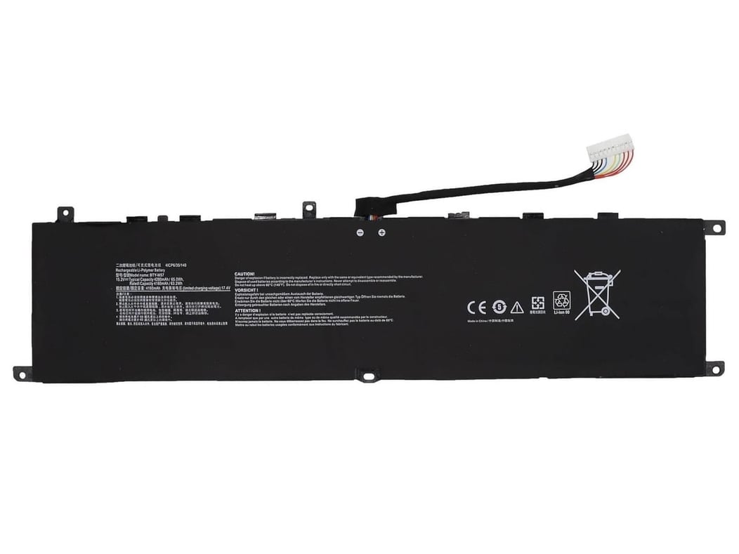RETRO MSI BTY-M57 Notebook Bataryası
