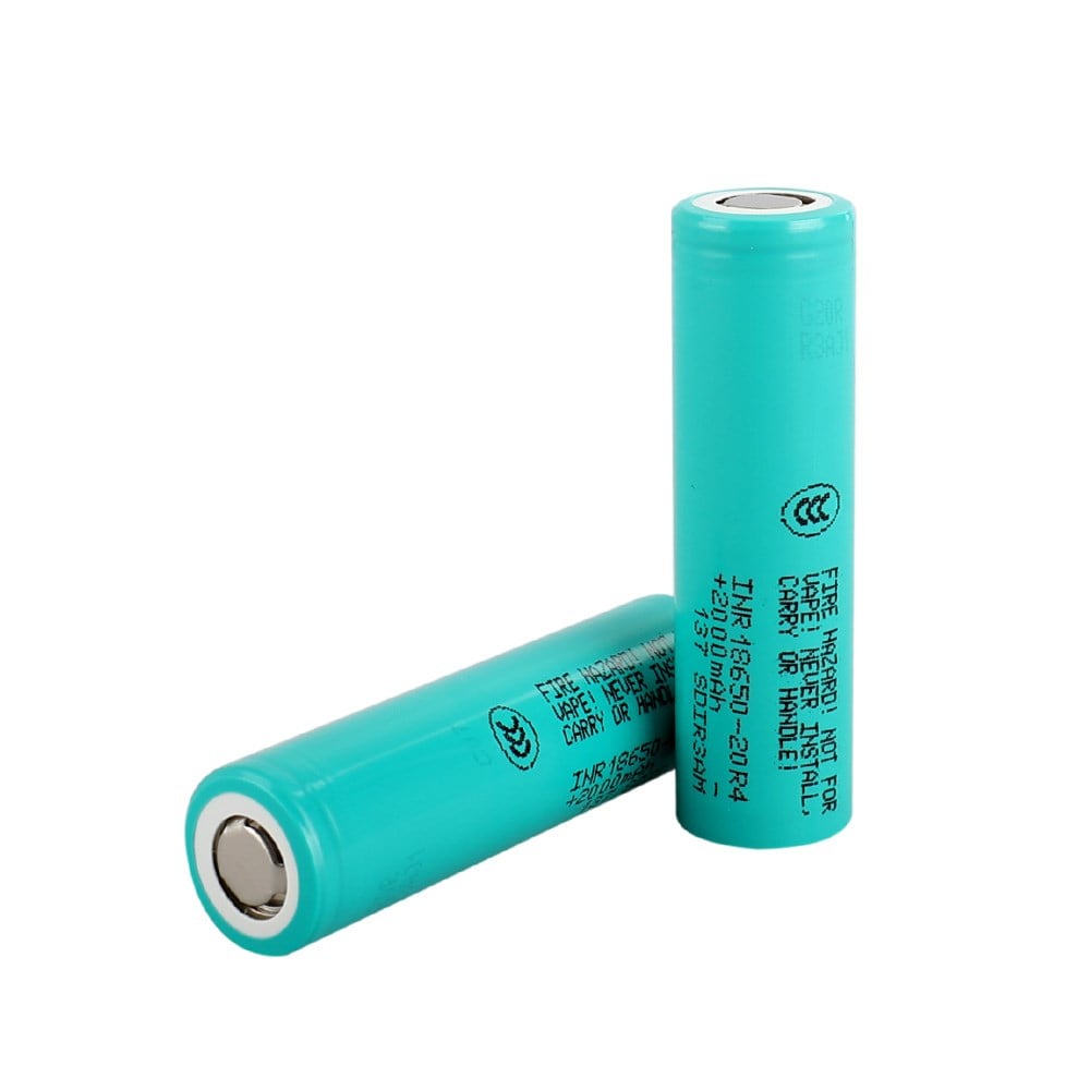 Samsung INR18650-20R - 3.7V 2000 mAh Li-ion Şarjlı Pil - 22A