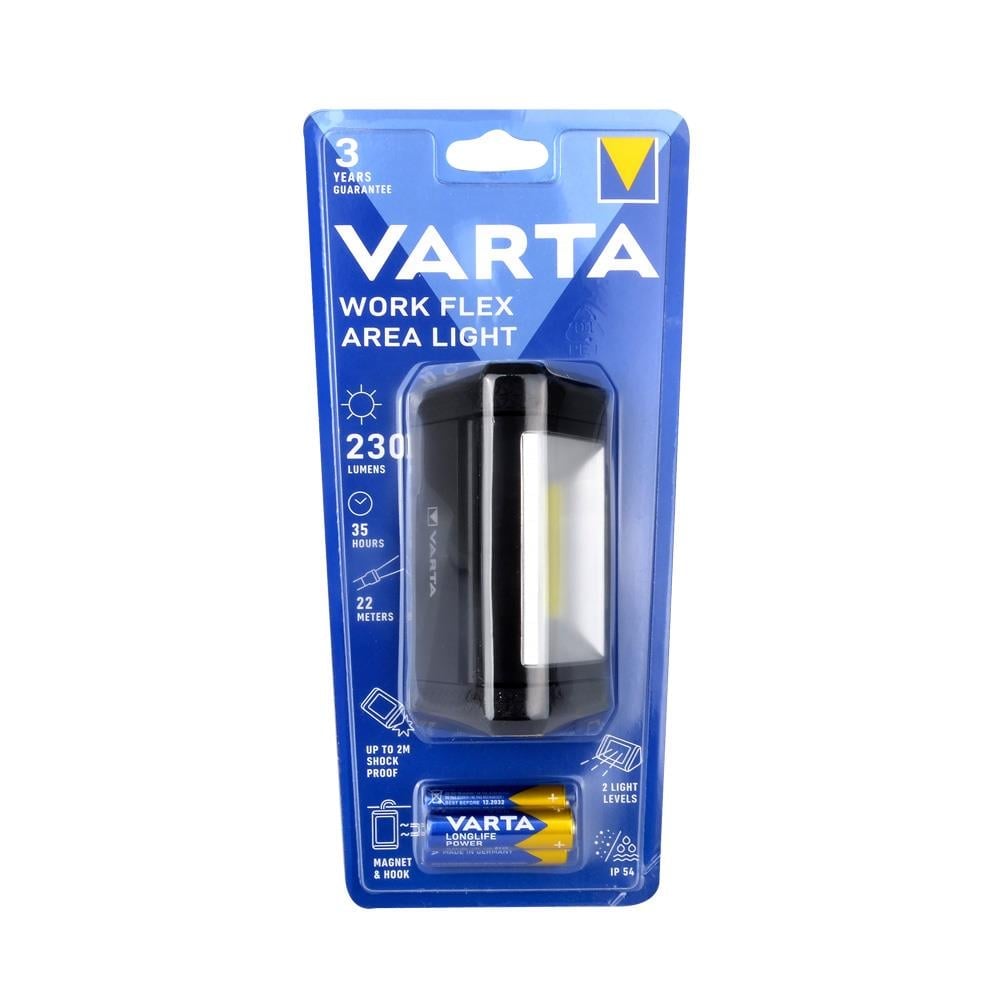 Varta 17648 Work Flex Area Light Led Fener 3xAA