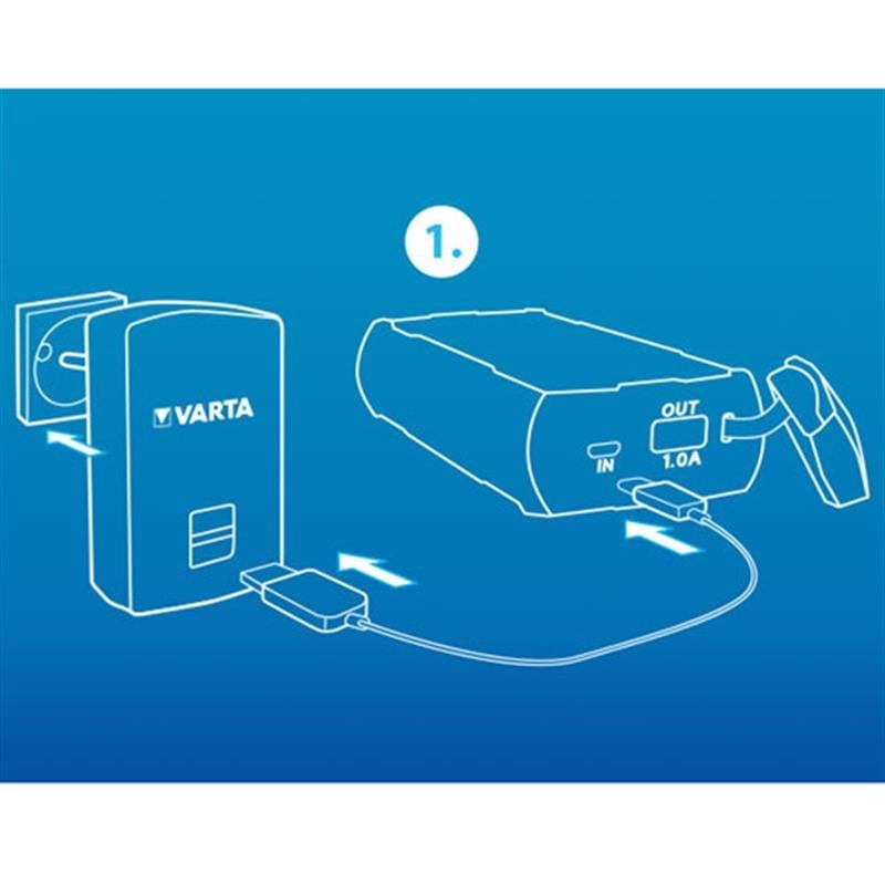 Varta 57954101401 2000 Taşınabilir Güç Cihazı (İ)
