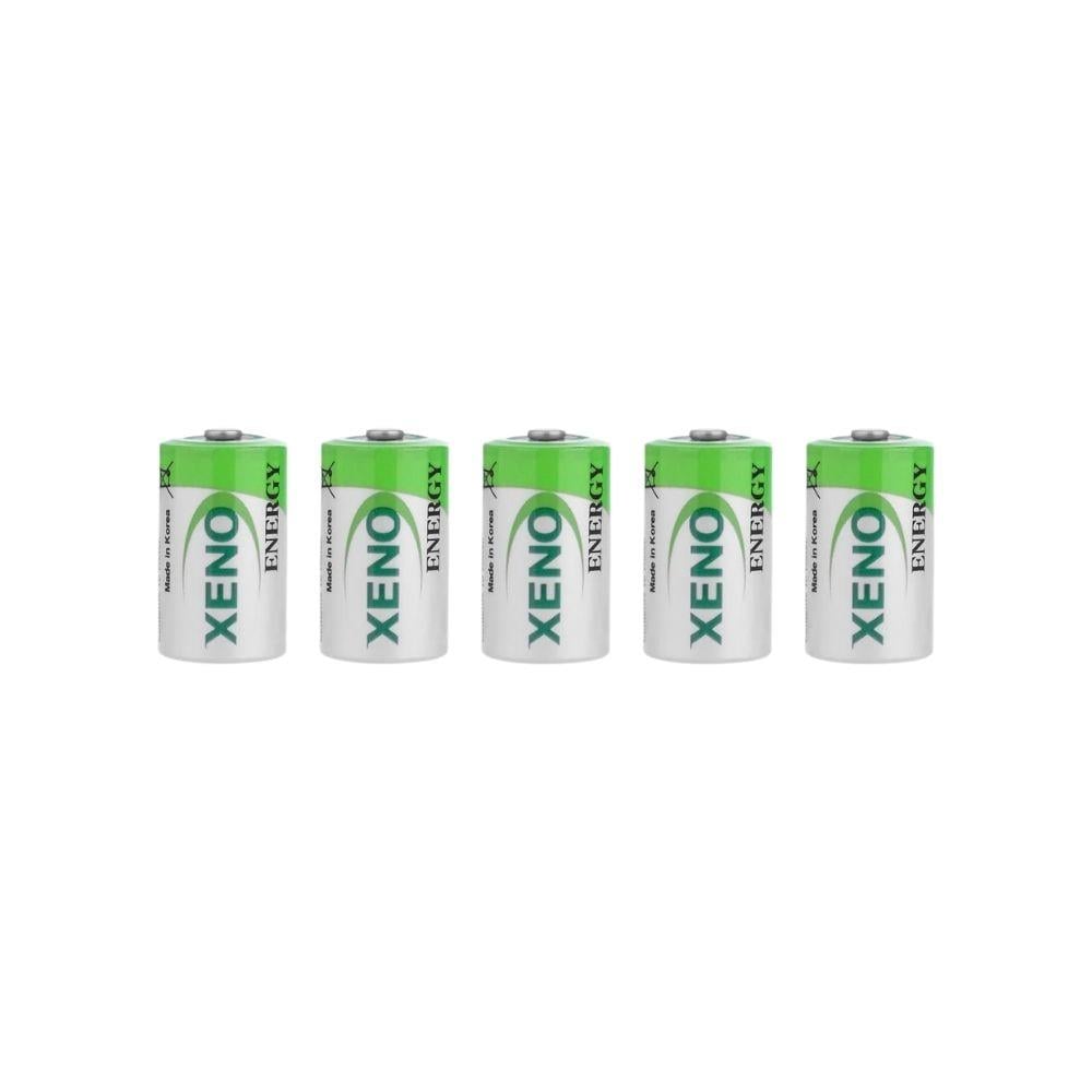 Xeno XL-050F - 1/2AA Size Li-SOCI2 Lithium Pil 5 Li Paket
