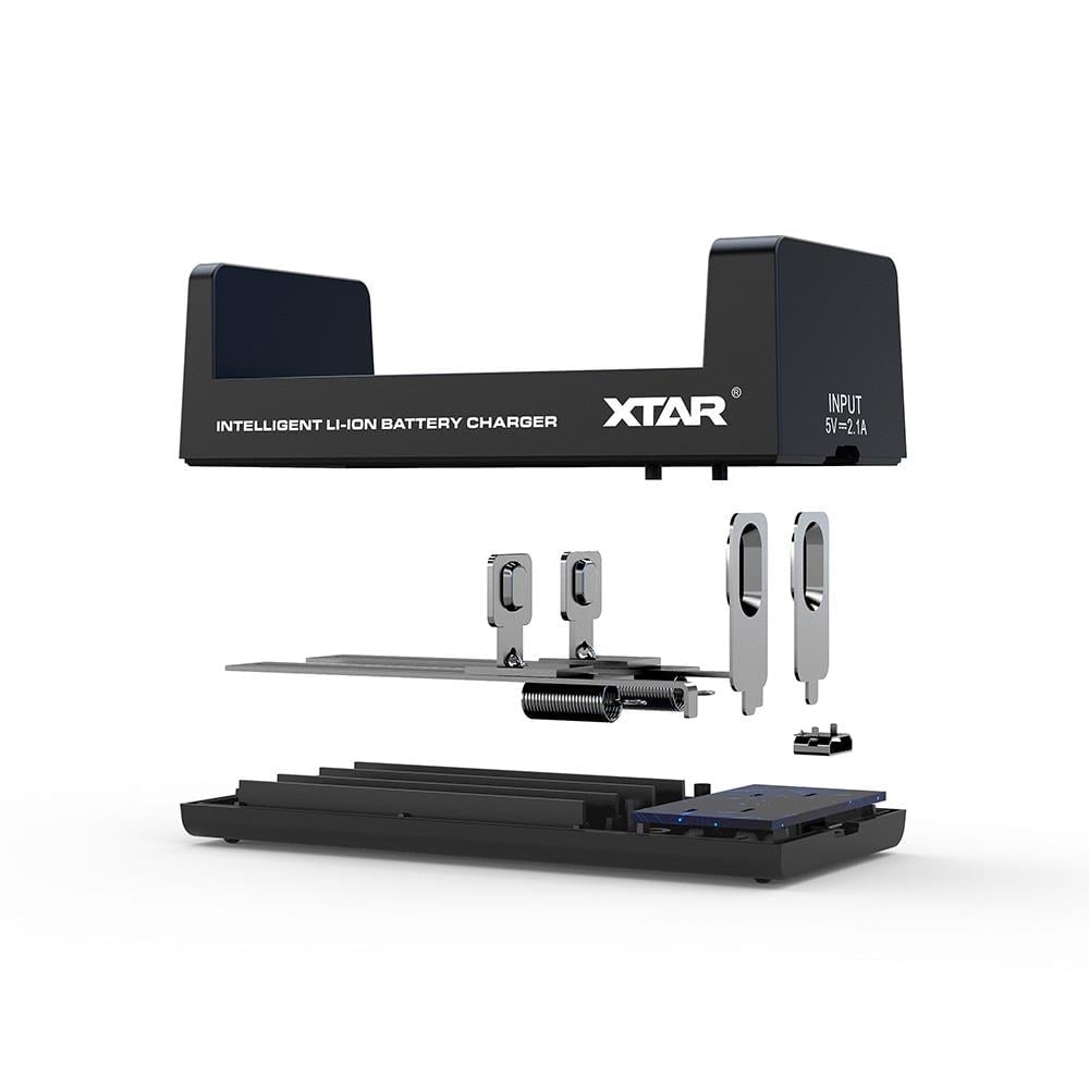Xtar MC2S - Taşınabilir Li-ion Pil Şarj Cihazı  / 2li