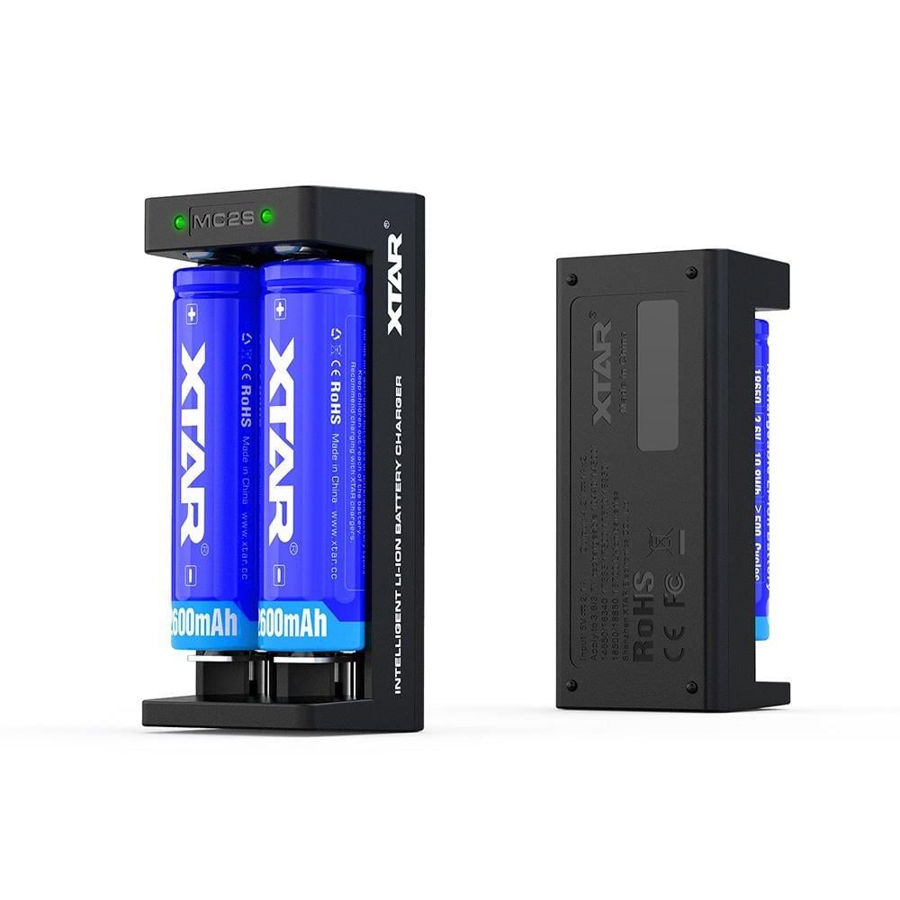 Xtar MC2S - Taşınabilir Li-ion Pil Şarj Cihazı  / 2li