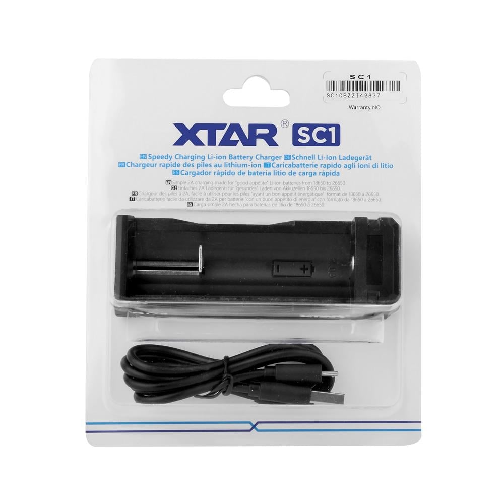 Xtar SC1 - Taşınabilir Hızlı Li-ion Pil Şarj Cihazı - 1li