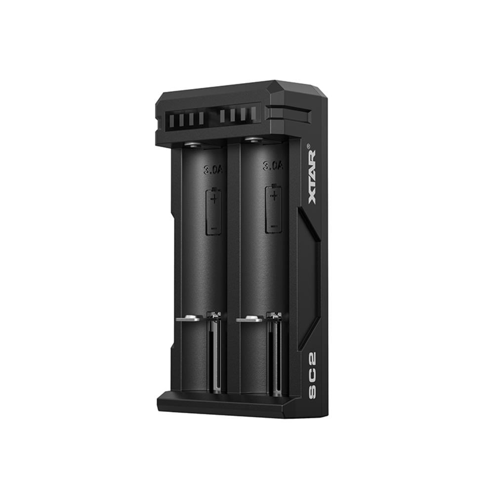 Xtar SC2 - Taşınabilir Hızlı Li-ion Pil Şarj Cihazı / 2li