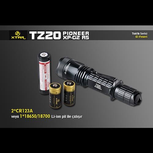 Xtar TZ20 840 Lm Led Fener (Gri)