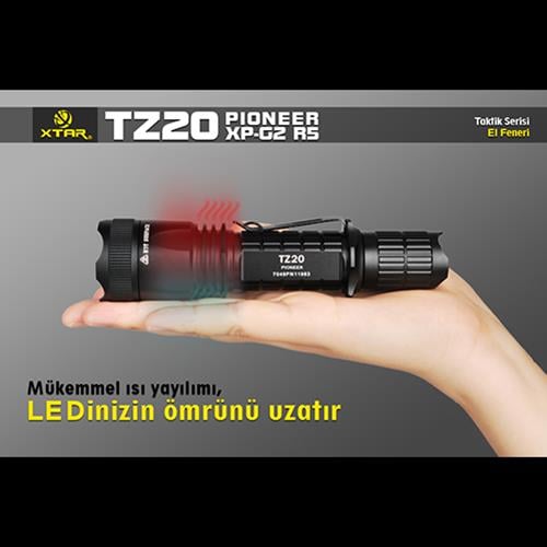 Xtar TZ20 840 Lm Led Fener (Gri)