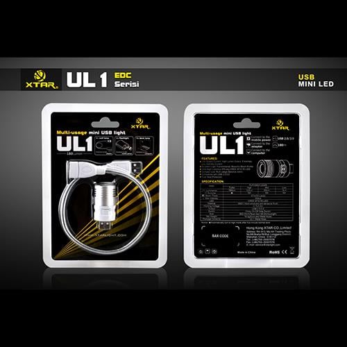Xtar UL1 180 Lm Led Fener USB